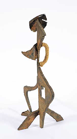 #141 ~ School - Untitled - Abstract Standing Figure