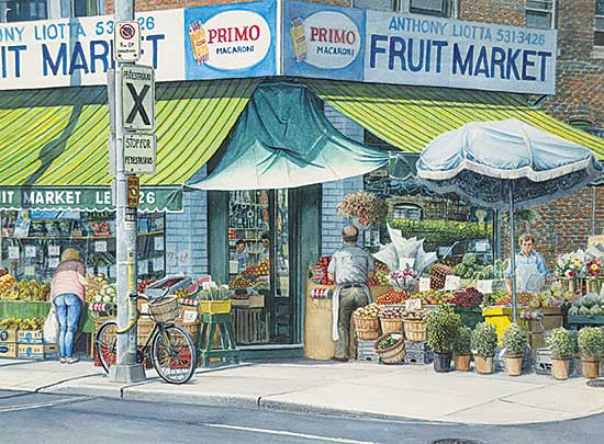 #163 ~ Tait - Untitled - Fruit Market
