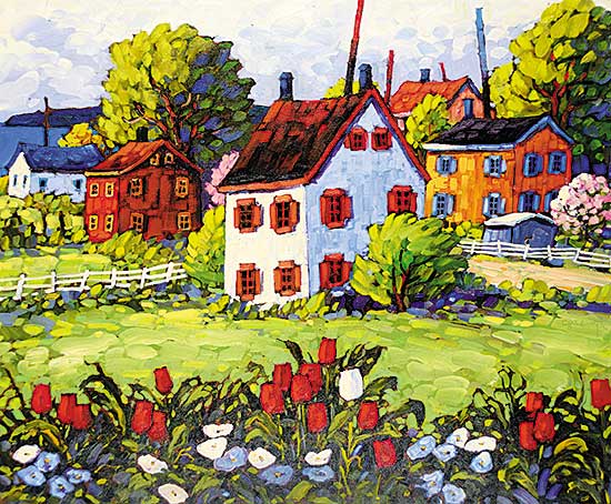 #11 ~ Charlesworth - Springtime, Mahone Bay, N.S.