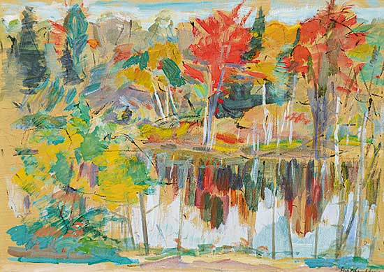 #42 ~ Humphrey - Lake in Autumn