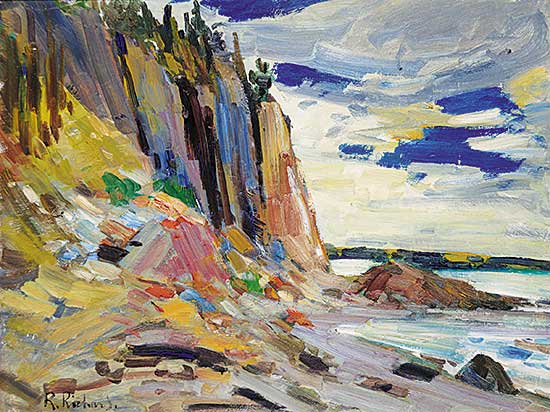 #97 ~ Richard - Untitled - Paysage de Charlevoix