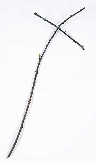 #232 ~ von Tiesenhausen - Untitled - #7 [Thorn Cross]