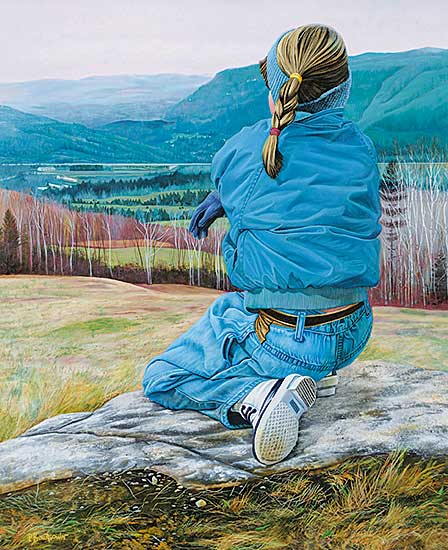 #408 ~ Bourgouin - Contemplation