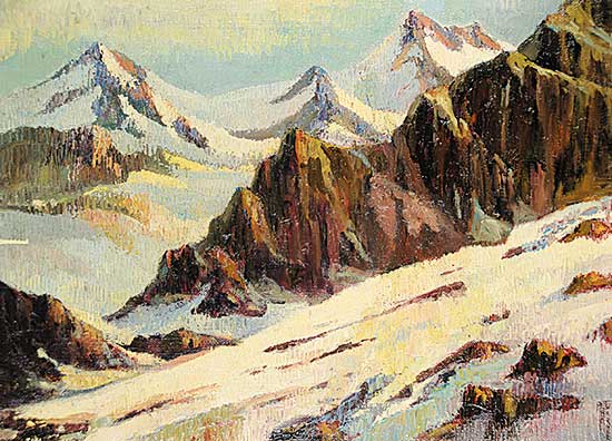 #429 ~ Garner - Untitled - Glaciers