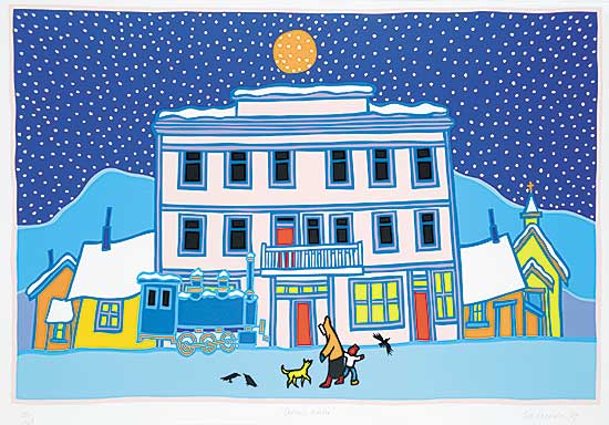 #438 ~ Harrison - Carcross Winter  #100/165