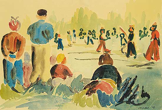 #466 ~ Mitchell - Ball Game on 42nd Street