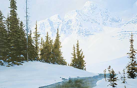 #472 ~ Raftery - Early Morning, Bow Peak