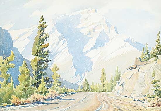 #484 ~ Shelton - Untitled - Mountain Road