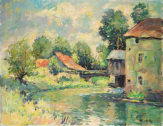 #502 ~ Wolff - Moulin St. Germain sur L'Indre