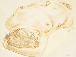 #467 ~ Muhlstock - Untitled - Reclining Nude