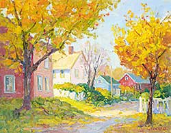 #468 ~ Noreau - Autumn in the Lane