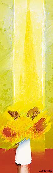 #1111 ~ Bellet - Tournesols Verts