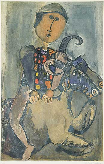 #1118 ~ Boulanger - Untitled - Boy on a Goat  #55/100