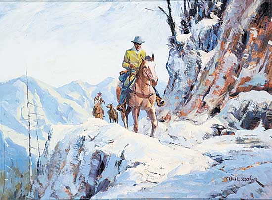 #1227 ~ Kooser - Snow Country