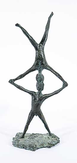 #1249 ~ Lutkenhaus - Untitled - Balancing Act