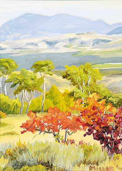 #1276 ~ Miller - Untitled - Colour in the Foothills