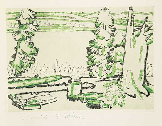 #1280 ~ Milne - Painting Place / Hilltop