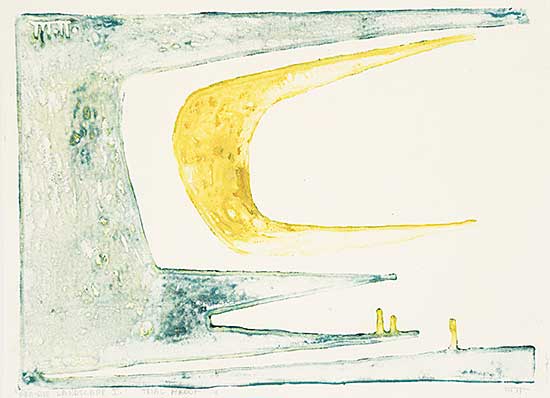 #1293 ~ Nicoll - Prairie Landscape I  #Trial Proof