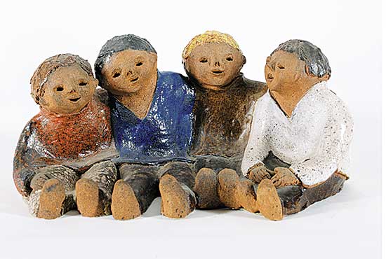 #1634 ~ Rothschild - Untitled - Four Boys