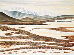 #1282 ~ Mitchell - Untitled - Winter in the Foothills