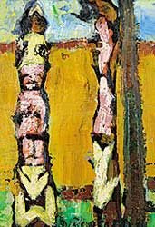 #1325 ~ Rousseau - Untitled - Totem