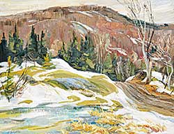 #1367 ~ Simpkins - Untitled - Winter Landscape