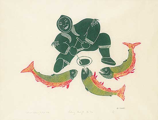 #5 ~ Aliknak - Fishing Through the Ice  #5/50