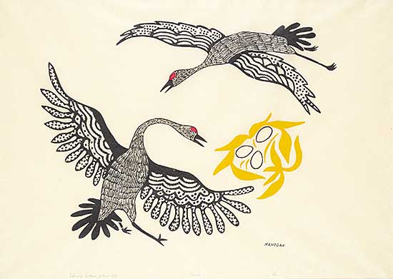 #58 ~ Nanogak - Cranes  #11/50