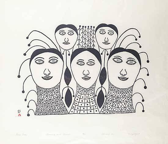 #68 ~ Oshuitoq - Five Faces  #12/50
