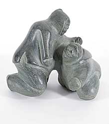 #27 ~ Inuit - Untitled - The Wrestlers