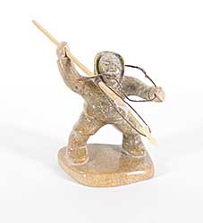 #53 ~ Inuit - Untitled - Hunter with Harpoon