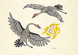 #58 ~ Inuit - Cranes  #11/50
