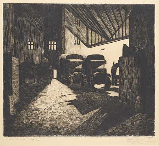 #1 ~ Andrews - The Yard at Night  #4/5