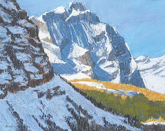 #13 ~ Champagne - Larches, Mt. Shaffer
