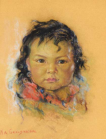 #19.1 ~ de Grandmaison - Untitled - Papoose