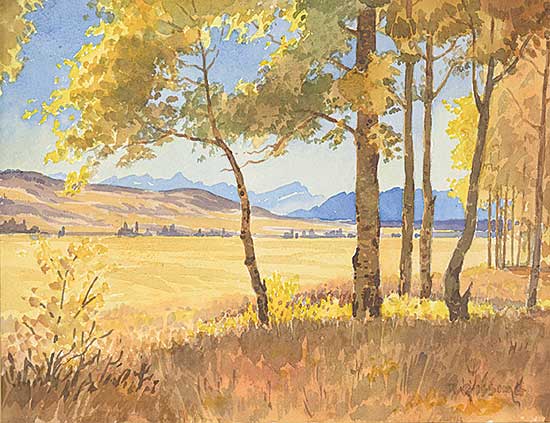 #34 ~ Gissing - Untitled - After the Harvest