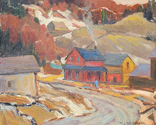#42 ~ Hopkinson - Haliburton Village, Early Spring