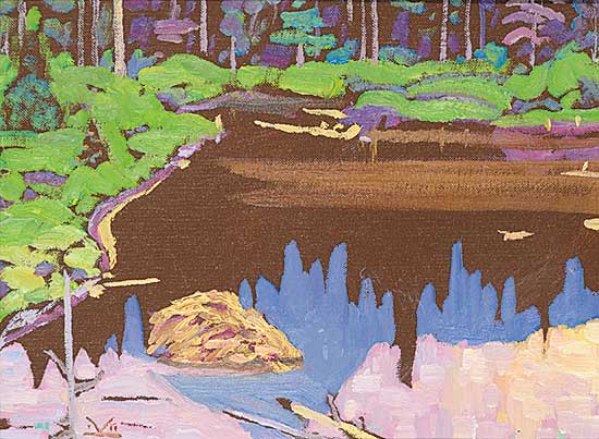#45 ~ Kerr - Mountain Reflection