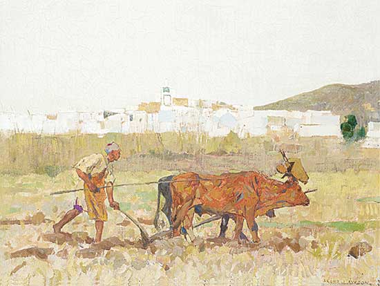 #46 ~ Kerr-Lawson - Untitled - Plowing the Field