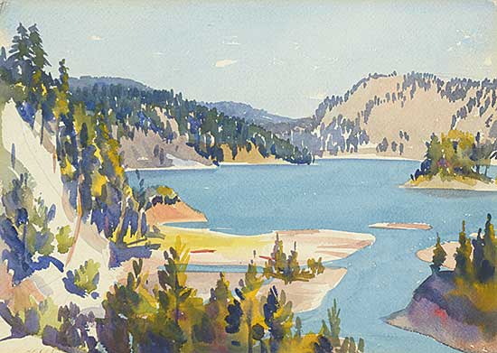 #72 ~ Petley-Jones - View on the Malahat