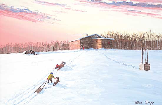 #80 ~ Sapp - Untitled - Going Sledding