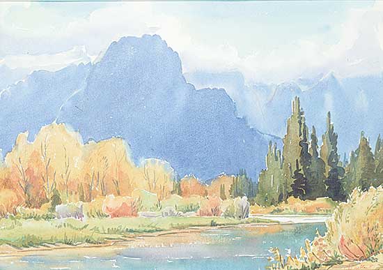 #84.1 ~ Shelton - Mt. Bogart, Kananaskis River