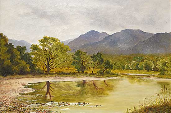 #309 ~ Parton - Untitled - River in the Mountains