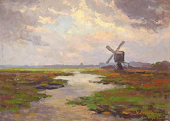 #314 ~ Wassenaar - Untitled - The Old Windmill