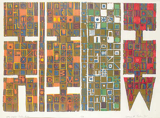 #1041 ~ Esler - Mr. Winter's Little Boxes  #5/19