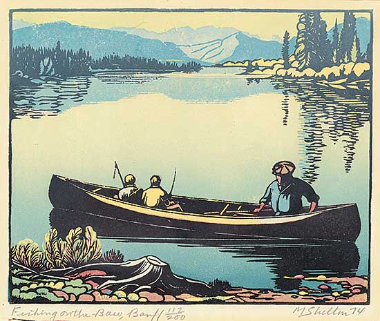 #1195.2 ~ Shelton - Fishing on the Bow  #112/200