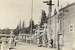 #1135 ~ Kihn - Alert Bay B.C. Totem Poles
