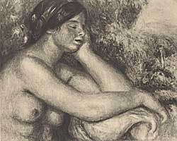 #1153 ~ Renoir - Untitled - La Femme Endormie