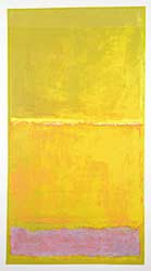 #1159 ~ Rothko - Untitled - Green, Yellow, Mauve