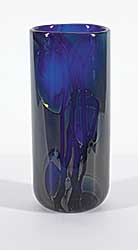 #1424 ~ Henry - Midnight Blue Vase